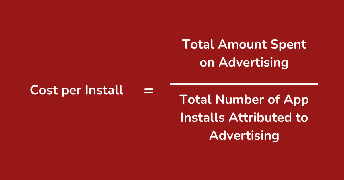 How to Calculate Cost per Install