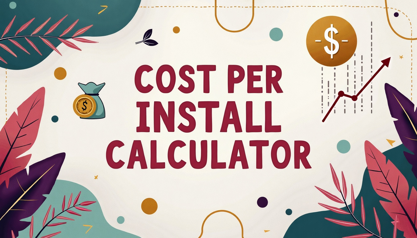 Cost per Install (CPI) Calculator