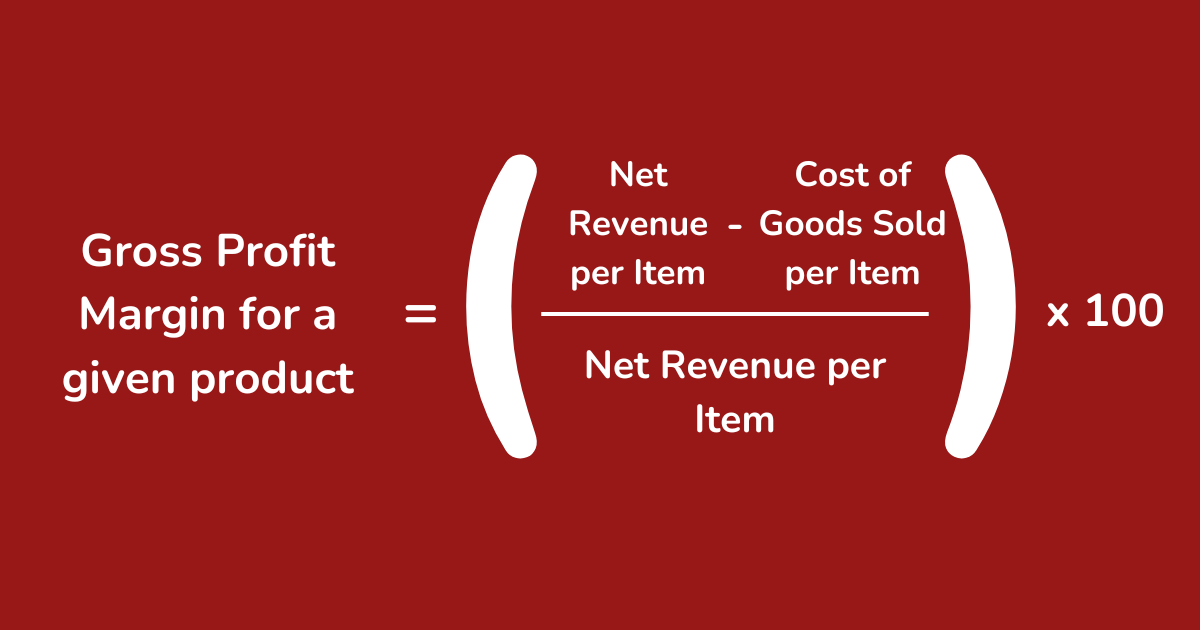 Gross Profit Margin Formula